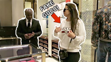 WEARING FAKE GUCCI TO THE GUCCI STORE PRANK 